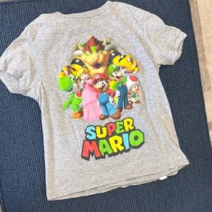 Nintendo Super Mario Graphic Tee - Gray